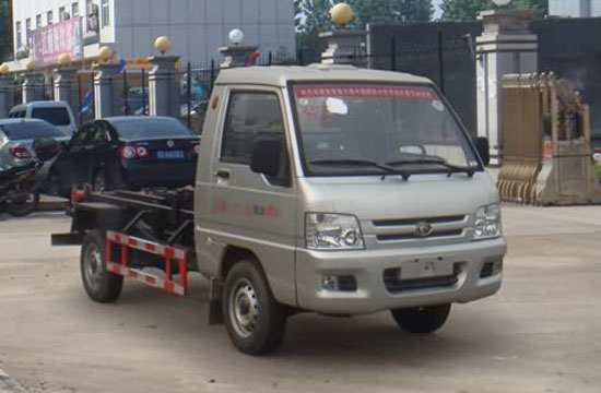 福田馭菱國五車廂可卸式垃圾車