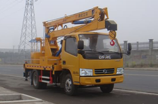 國五東風藍牌12米高空作業(yè)車|路燈維修車|路燈車|高空作業(yè)車