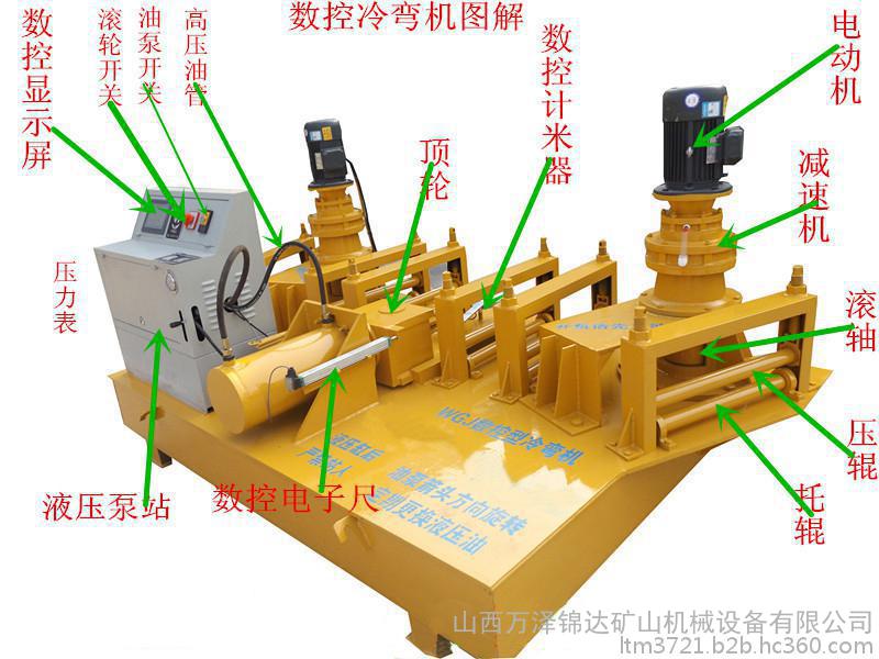 威海濟寧48圓管液壓頂彎機