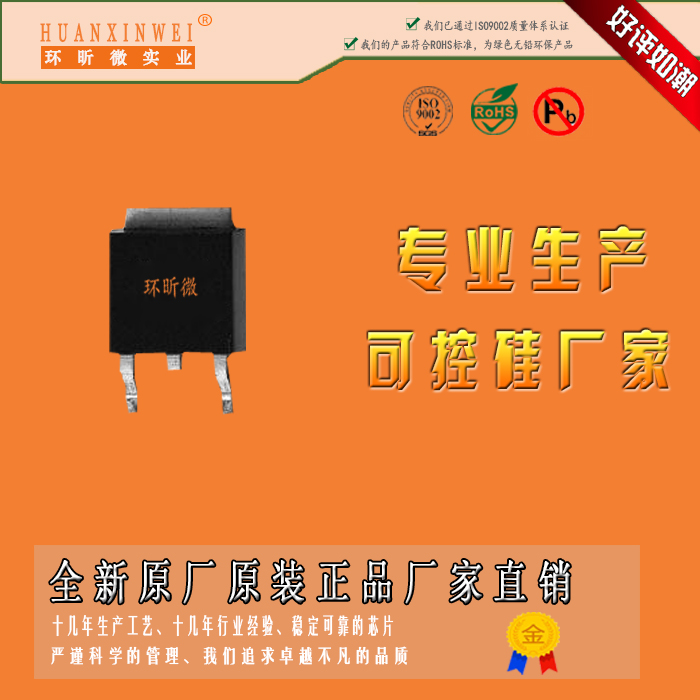 BT137-800E/TO-252專業(yè)可控硅生產(chǎn)廠家HXW可控硅廠家