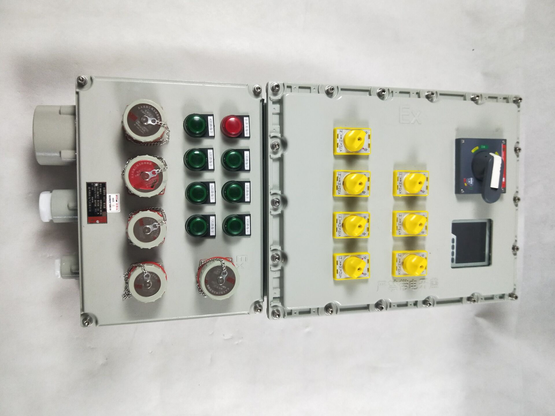 隔爆鋁合金防爆檢修電源插座箱 鋁合金防爆檢修電源插座箱防爆插座箱防