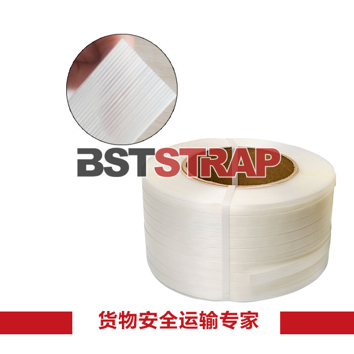 BSTSTRAP16mm聚酯纖維柔性打包帶 ALC藝術(shù)板材用環(huán)保捆綁帶