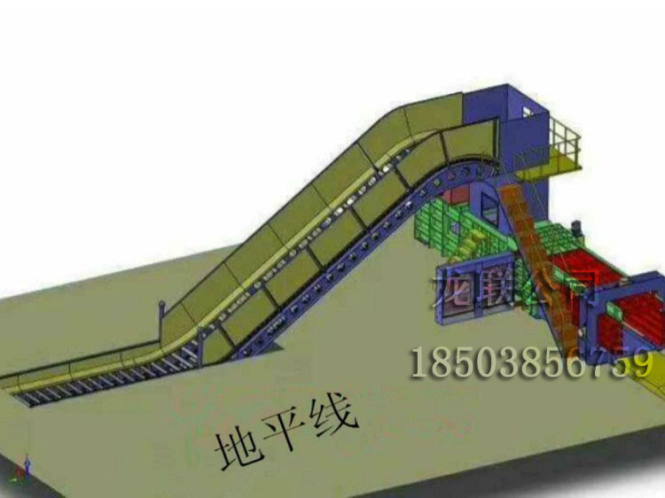 鞏義龍聯(lián)80型臥式液壓自動穿繩廢紙打包機設備現(xiàn)貨供應