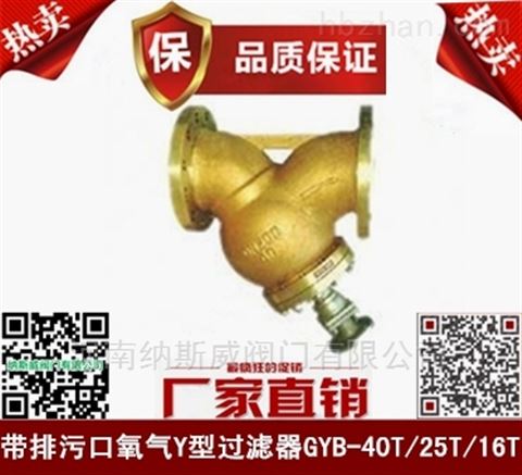 鄭州納斯威GYB氧氣Y型過(guò)濾器廠家價(jià)格