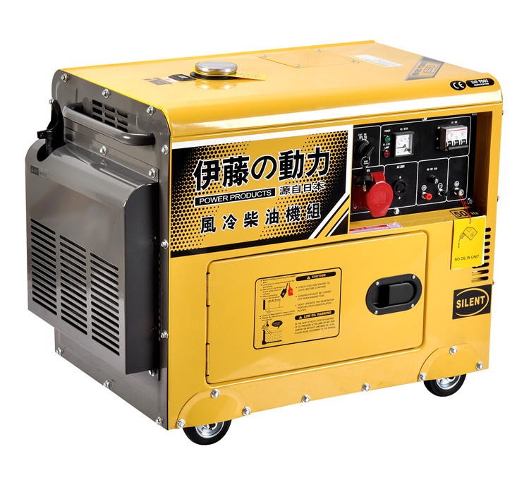 上海伊藤5KW全自動柴油發(fā)電機YT6800T-ATS220V