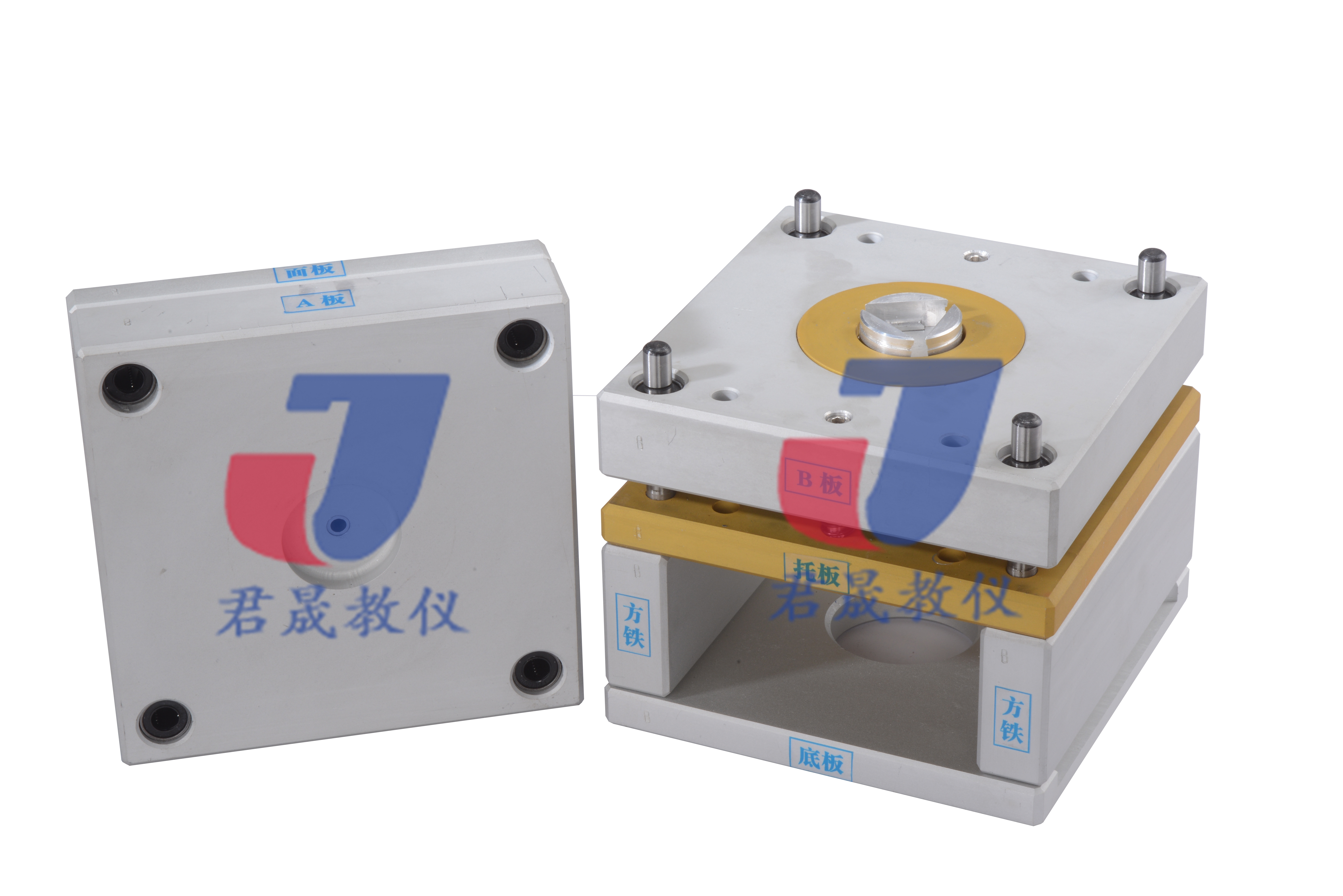 君晟JS-ZM1型熱銷款全鋁制注塑模具拆裝模型 鋁制注塑模具模型 鋁合金注塑模具