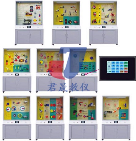 供應(yīng)君晟JS-JY10型熱銷款機(jī)械原理陳列柜 機(jī)械原理教學(xué)陳列柜 學(xué)生繪圖桌