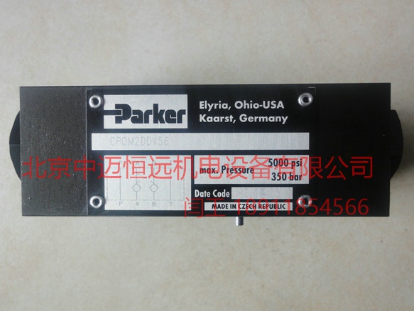 美國PARKER（派克）D3W020BNJW系列方向控制閥