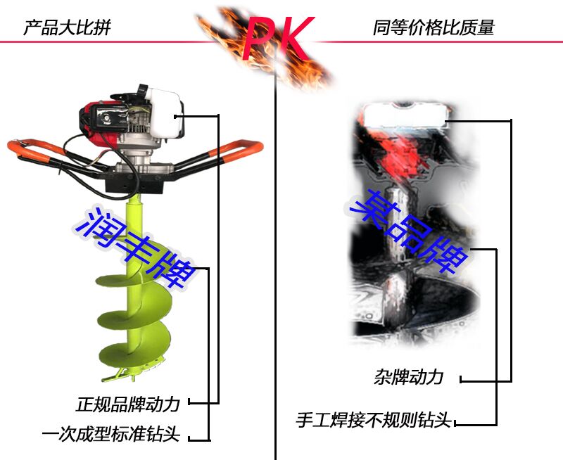 冬季冰上鉆孔打眼機(jī)   冰鉆