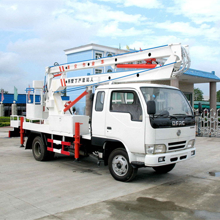 車載式升降機(jī)跨障礙高空作業(yè)車伸縮臂升降平臺(tái)汽車折臂升降臺(tái)