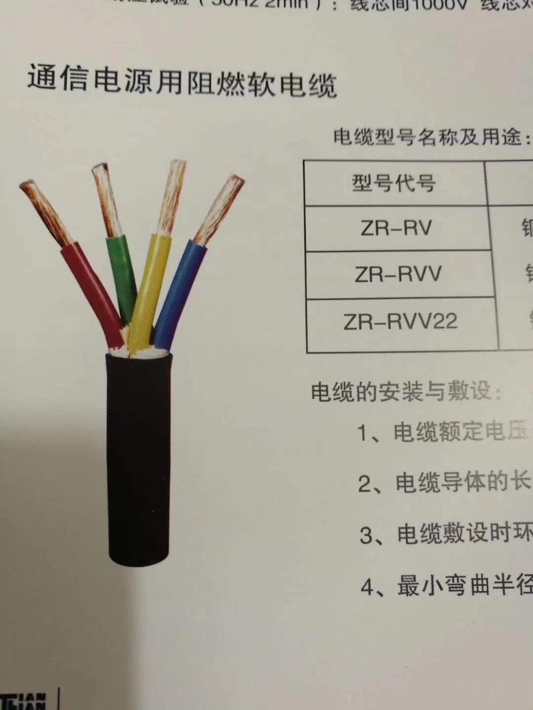 C級阻燃計算機電纜ZRC-DJVP3V