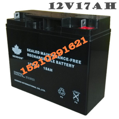 山頓蓄電池12V17AH  UPS電源蓄電池