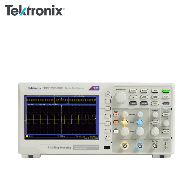 TBS1202B-EDU示波器，泰克教學(xué)專用數(shù)字存儲示波器