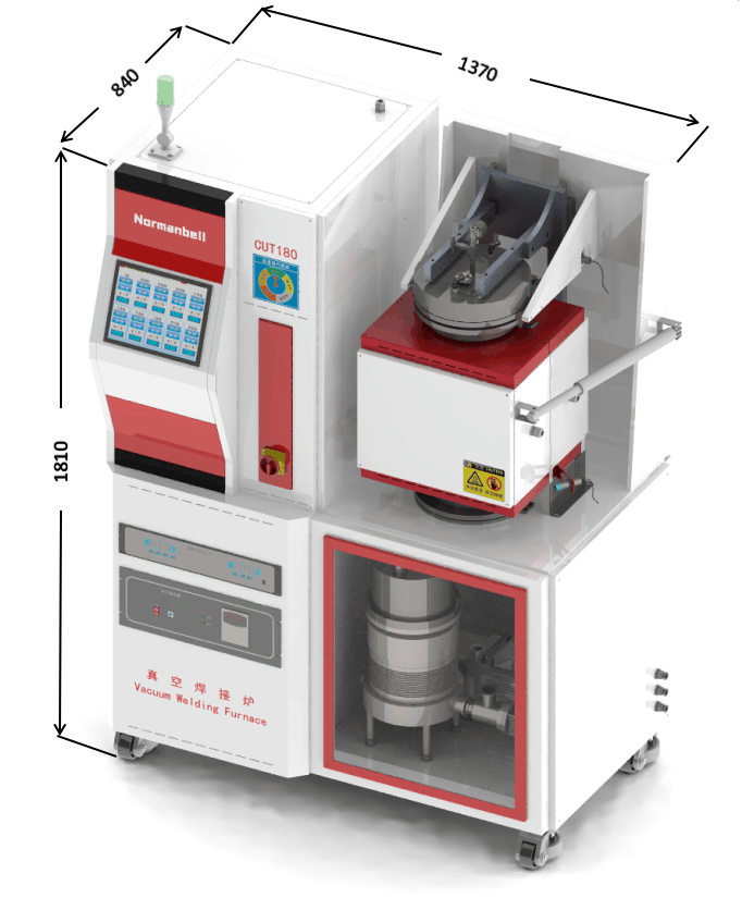 東莞直銷聚晶立方氮化硼刀具真空焊接爐