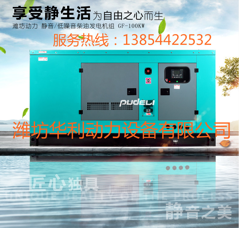 40kw靜音柴油發(fā)電機(jī)組強(qiáng)威濰坊濰柴工業(yè)家用大型千瓦發(fā)電機(jī)自動(dòng)化