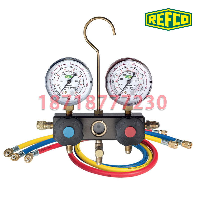 REFCO威科R410A/R32用空調(diào)加氟表組BM2-6-D-R32壓力表