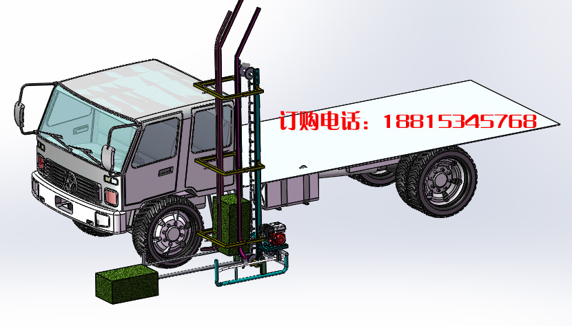 拖拉機自動草捆裝車機 草捆裝車機價格 草捆自動撿拾機廠家