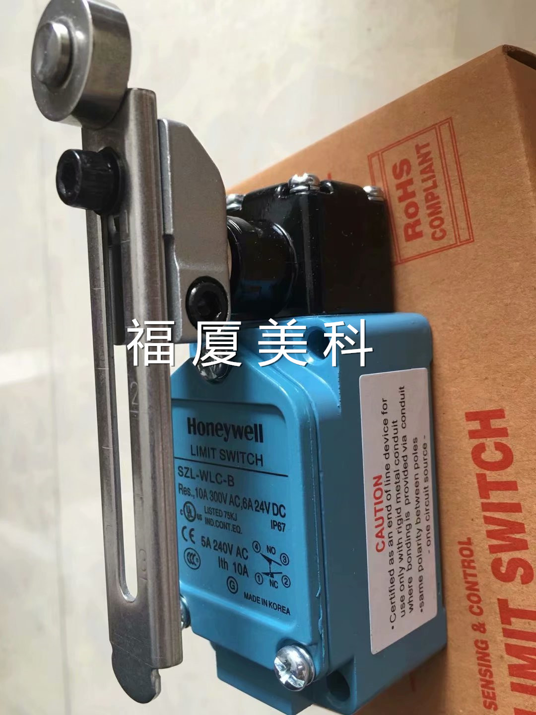 HONEYWELL霍尼韋爾限位開關(guān) 行程開關(guān)SZL-WLC-B長擺桿