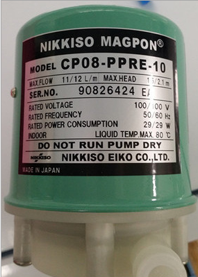 日本nikkiso磁力泵CP08-PPRE-10特惠銷售中