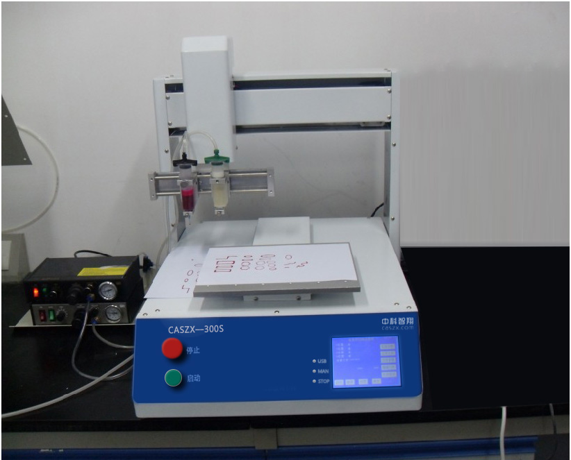 全自動桌面式四軸點膠機