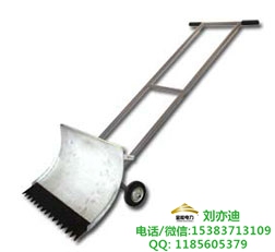 輪式推雪車（輪式人工除雪車），除雪用具