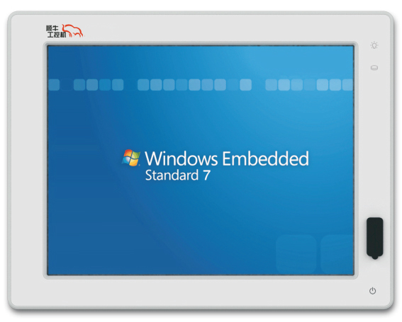 順牛15寸工業(yè)顯示器IFD-1501可選觸摸屏