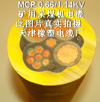 MCPTJ采煤機監(jiān)視型橡套軟電纜