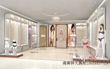 海南化妝品展柜 ?？诨瘖y品展示柜 烤漆展柜廠家