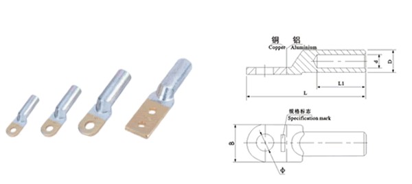 DTL型堵油銅接線端子