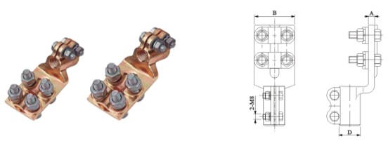 SBT型帶扣變壓器專用銅設(shè)備線夾