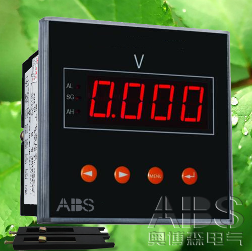 AB111U智能數顯電壓表 AB111U數顯電測儀表 AB111U數顯儀表