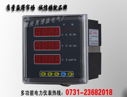 pa194i-2x4多功能網(wǎng)絡(luò)電力儀表  奧博森電器廠 1