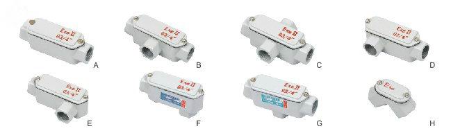 防爆穿線盒，防爆過線盒，防爆元寶型穿線盒，防爆接線盒，BHC防爆穿線盒防爆穿線盒