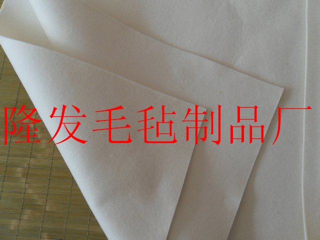 細(xì)白工業(yè)羊毛氈，馬達(dá)用毛氈，過(guò)濾羊毛氈墊