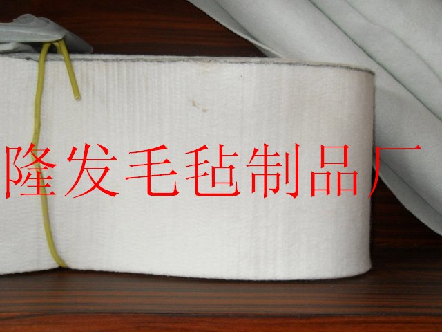 純羊毛細(xì)白工業(yè)氈，汽車(chē)后備箱用毛氈，隔音毛氈