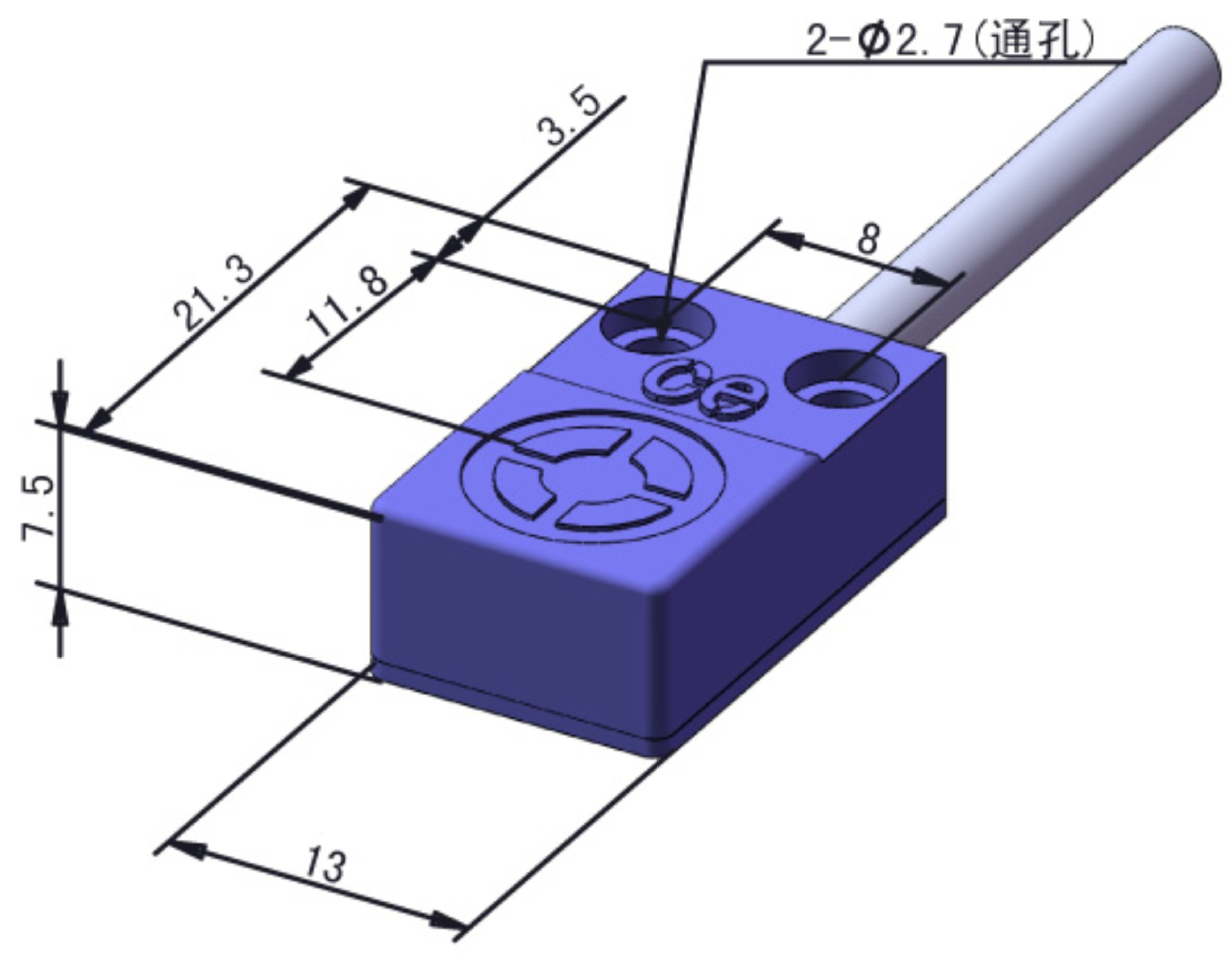 IF12B-05-NO杰泰克G-TEK方形接近傳感器IF12B-05-NC檢測開關(guān)