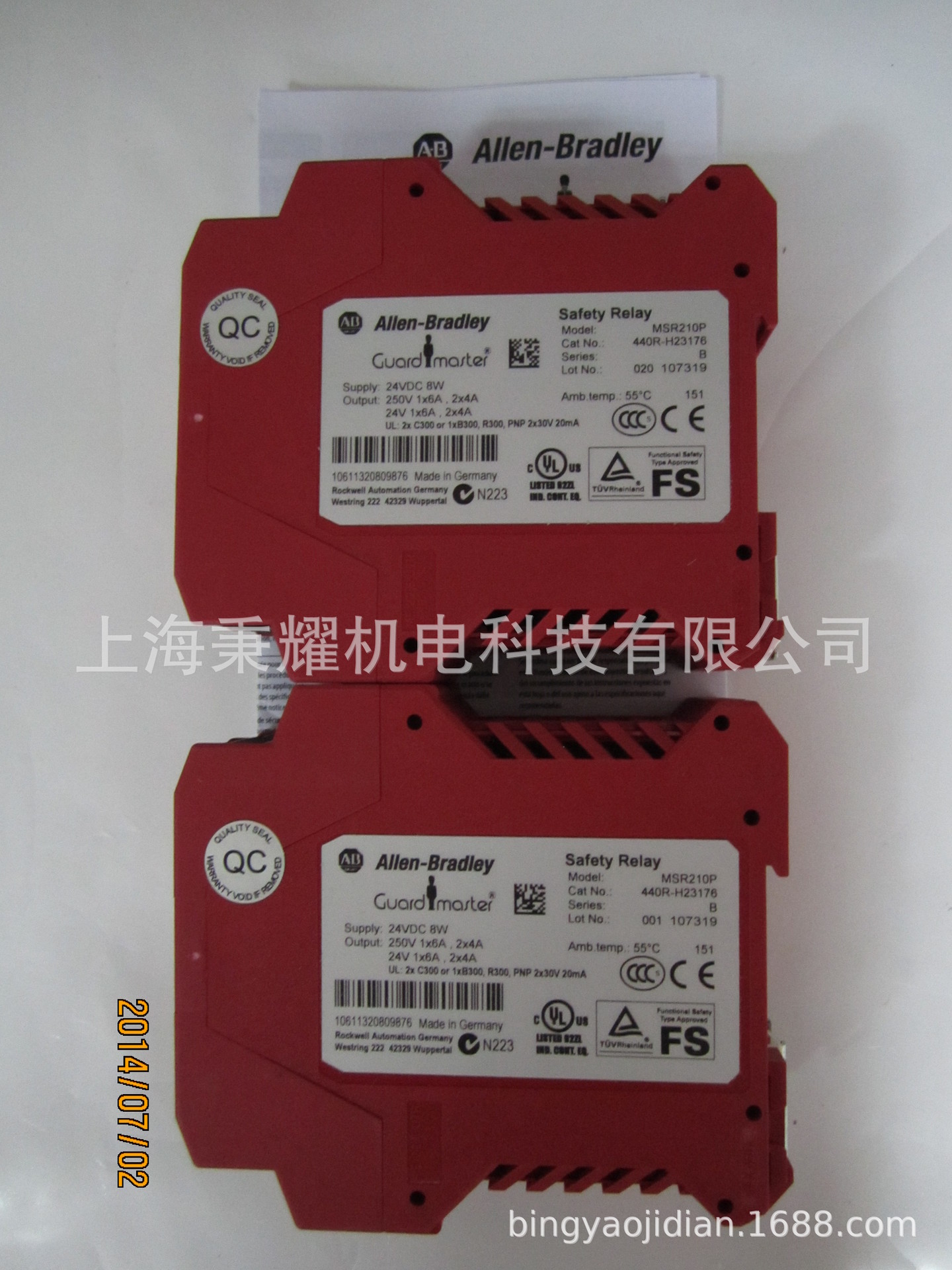 440R-N23132美國AB現(xiàn)貨安全繼電器440R-N23126