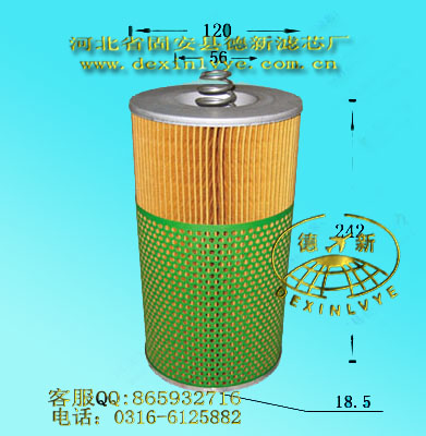 德新濾芯廠供應(yīng)阿特拉斯51.05504.0087濾清器