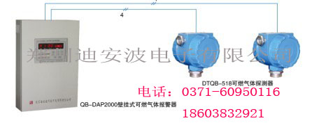 可燃氣體報警控制器QB-DAP2000多線制