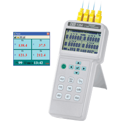 TES-1384 四信道溫度計(jì)/記錄器