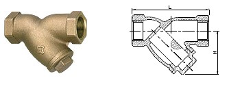 FIG 7500 青銅Y型過濾器