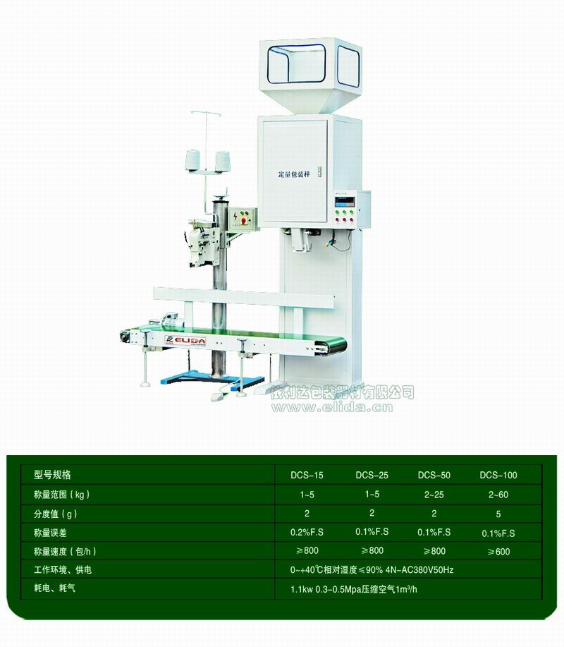 電子定量包裝秤 FB1100