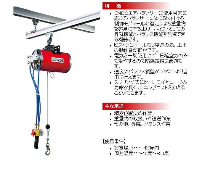 EAB-130 EAB-185 EAB-260 遠藤ENDO氣吊