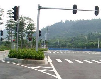 東莞2011道路劃線，車位劃線，中山減速線