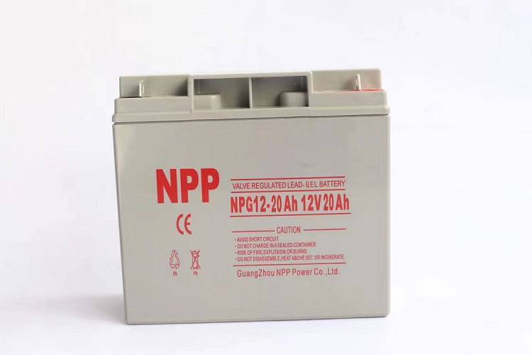 NPP蓄電池NPG12-20 12V20AH 耐普膠體免維護電池 UPS電源