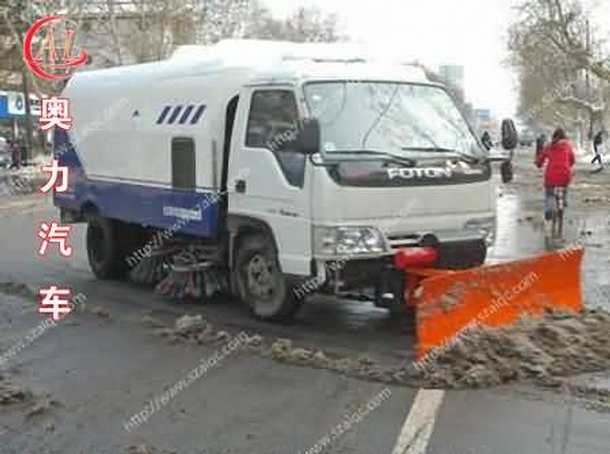 多功能掃路推雪車【中小型節(jié)能掃地車推雪車價格 掃雪車圖片】			