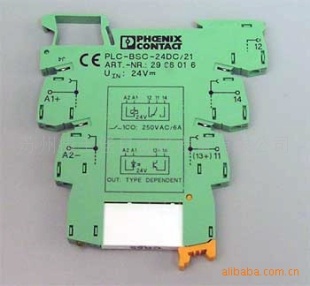 phoenix菲尼克斯繼電器PLC-BSC-24DC/21