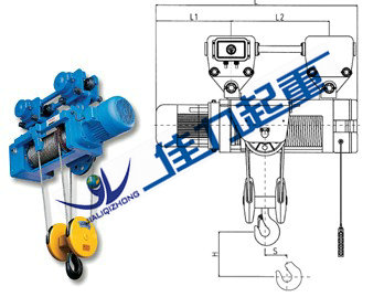 日本HHH電動葫蘆，HHH電動葫蘆，日本日智BCP2型電動葫蘆，佳力起重