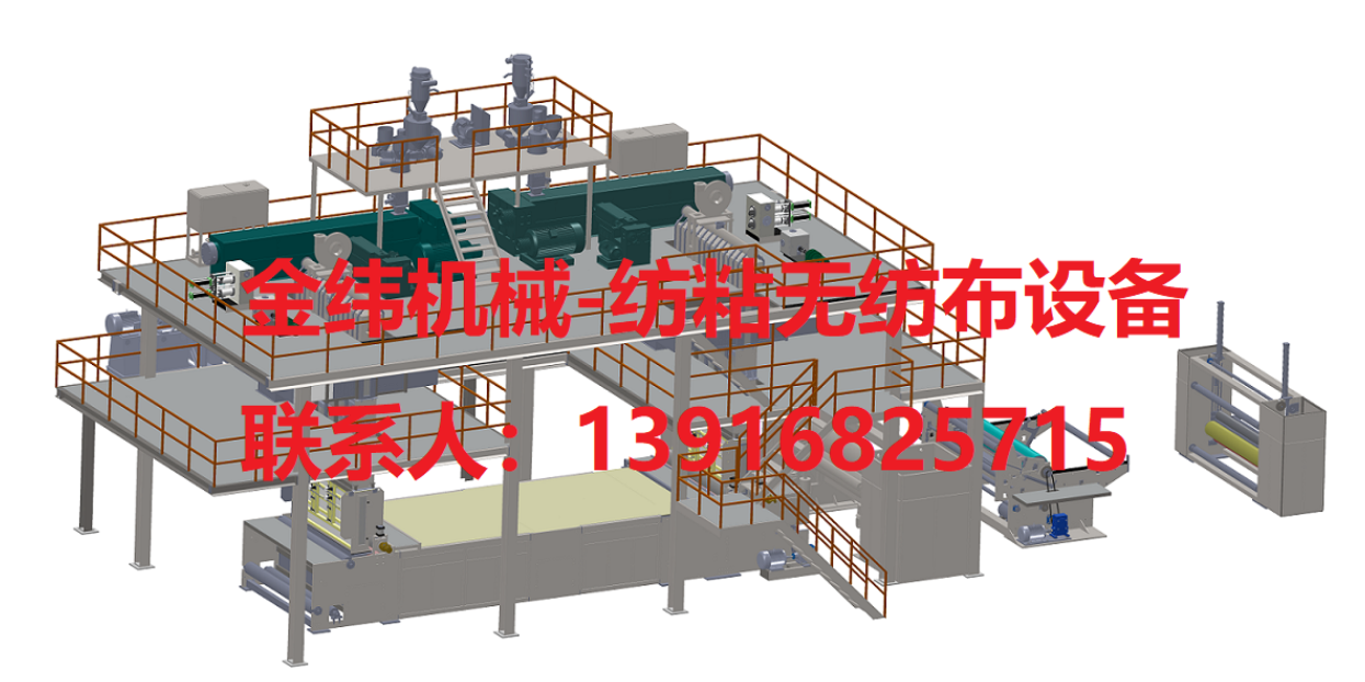 金緯機(jī)械SMS/SMMS/SS/SSS紡粘無紡布設(shè)備生產(chǎn)線