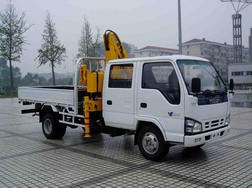 隨車吊 多功能隨車起重運輸車 湖北程力廠家